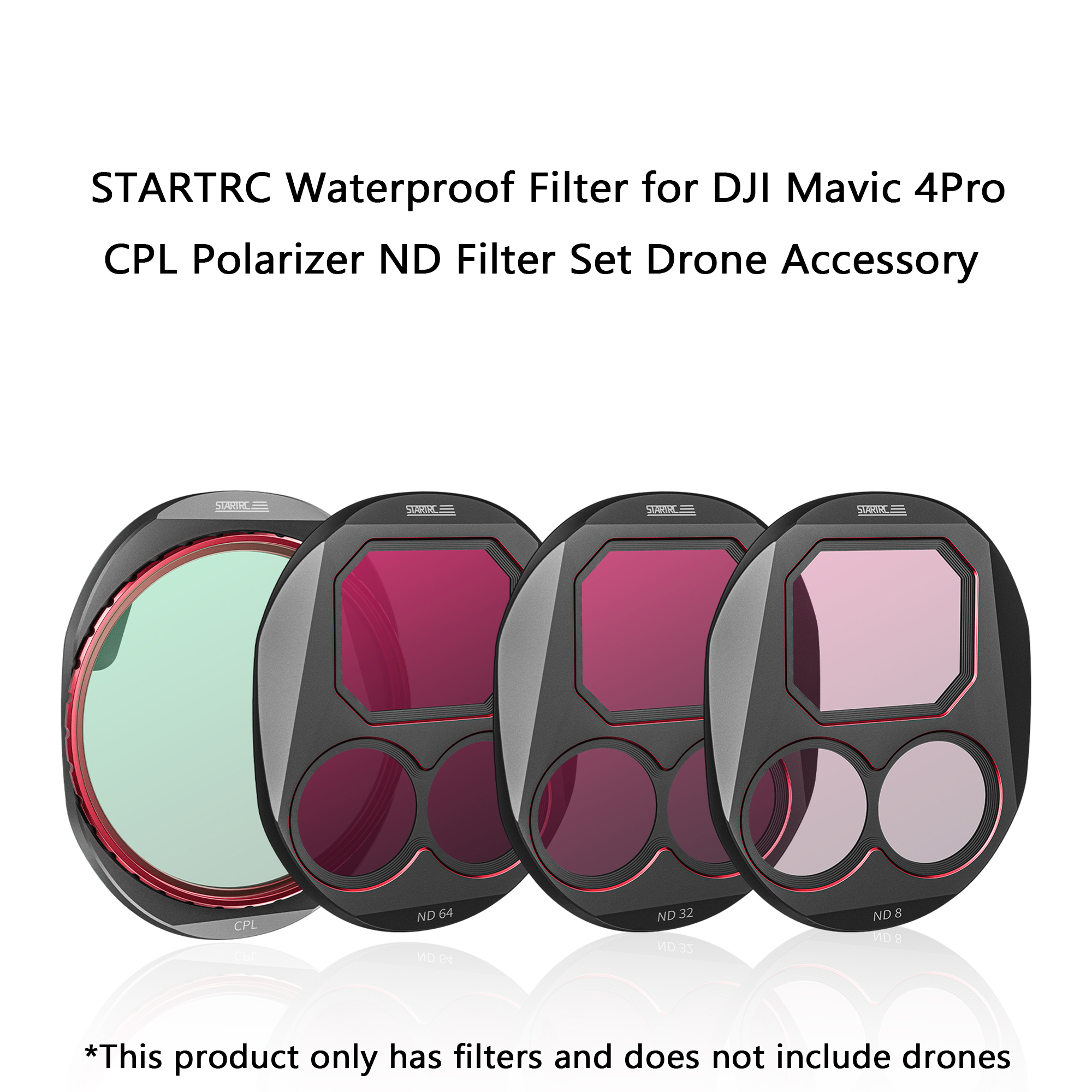Drone Kit With Camera - STARTRC CPL/ND8/32/64 Filter Set Compatible with