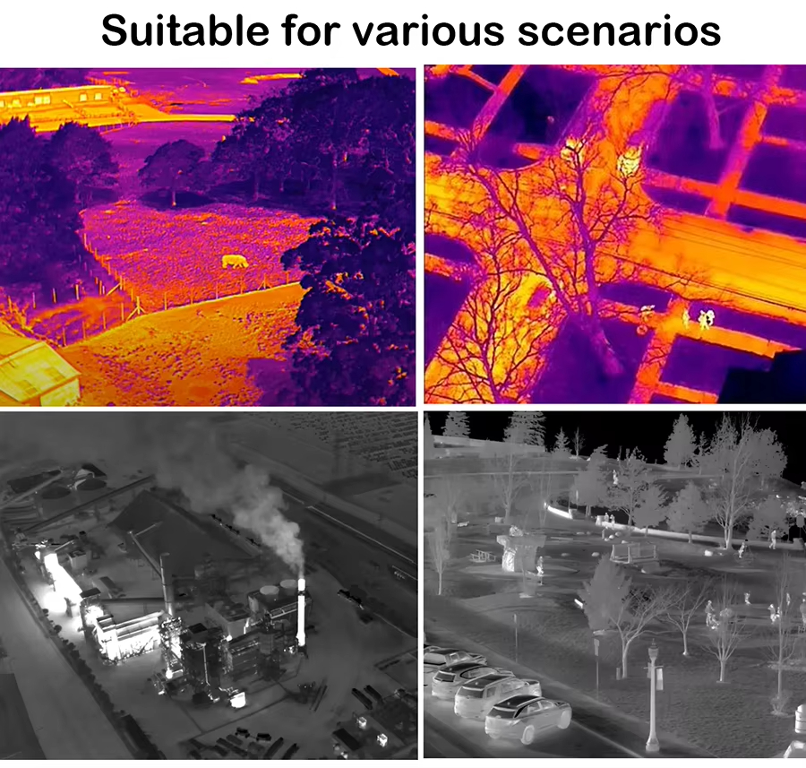 30mm 640x480 pix Drone thermal - Drone Kit With Camera avaliação e preço