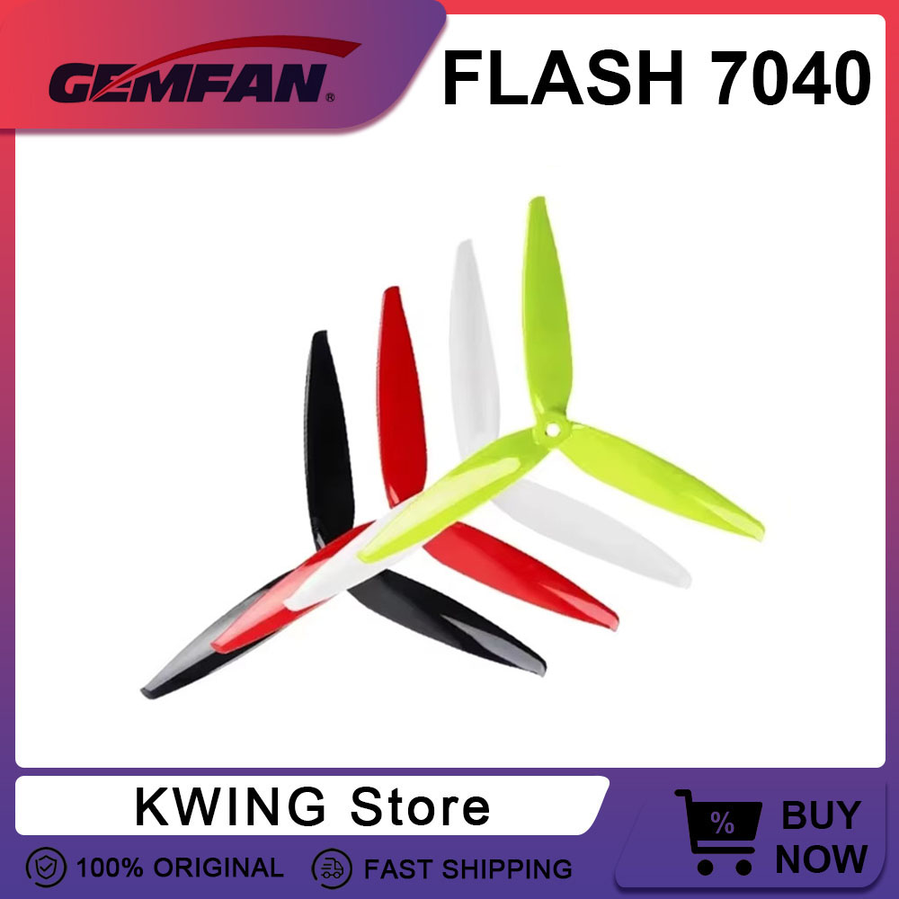4Pairs / 6Pairs Gemfan Flash 7 - Drone Kit Long Range avaliação e preço
