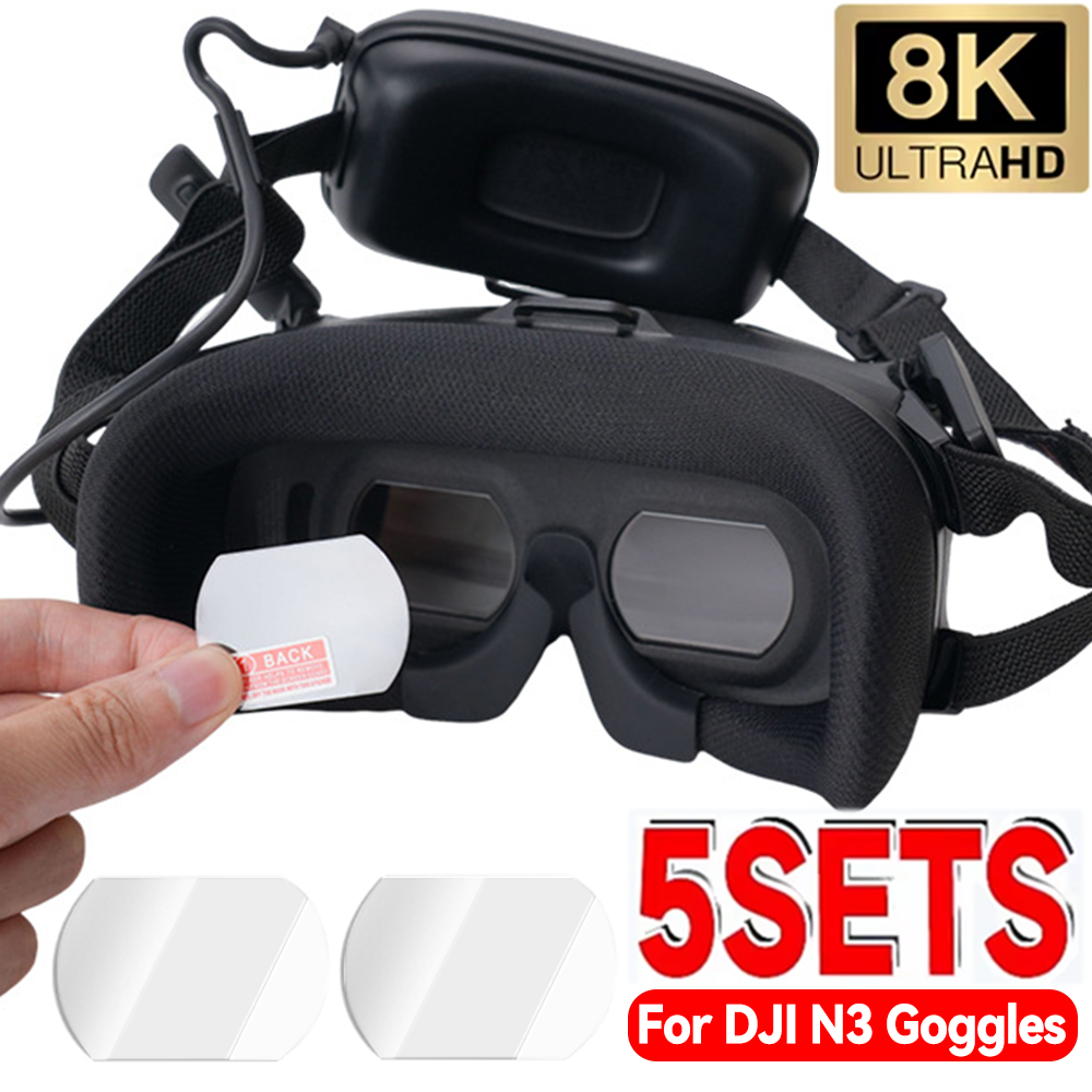 1-5sets HD Tempered Glass for  - Drone Kit Waterproof avaliação e preço