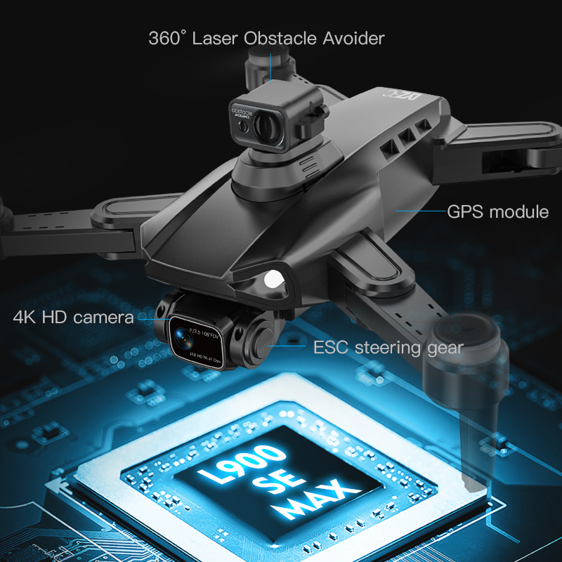 L900/L200 Pro MAX Professional - Drone Kit Vtol avaliação e preço