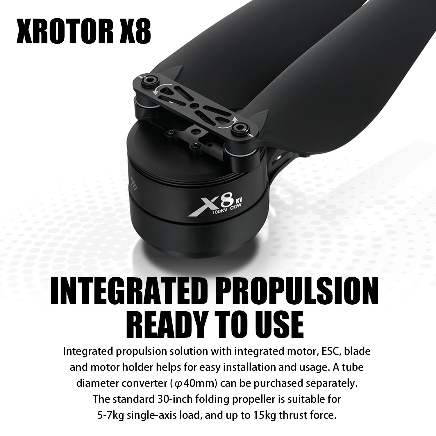X8 Power System Kit: 100KV Mot - Drone Kit Heavy Lift avaliação e preço