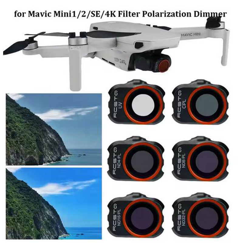 Drone Filter For DJI Mini 2/Mi - Drone Kit With Camera avaliação e preço