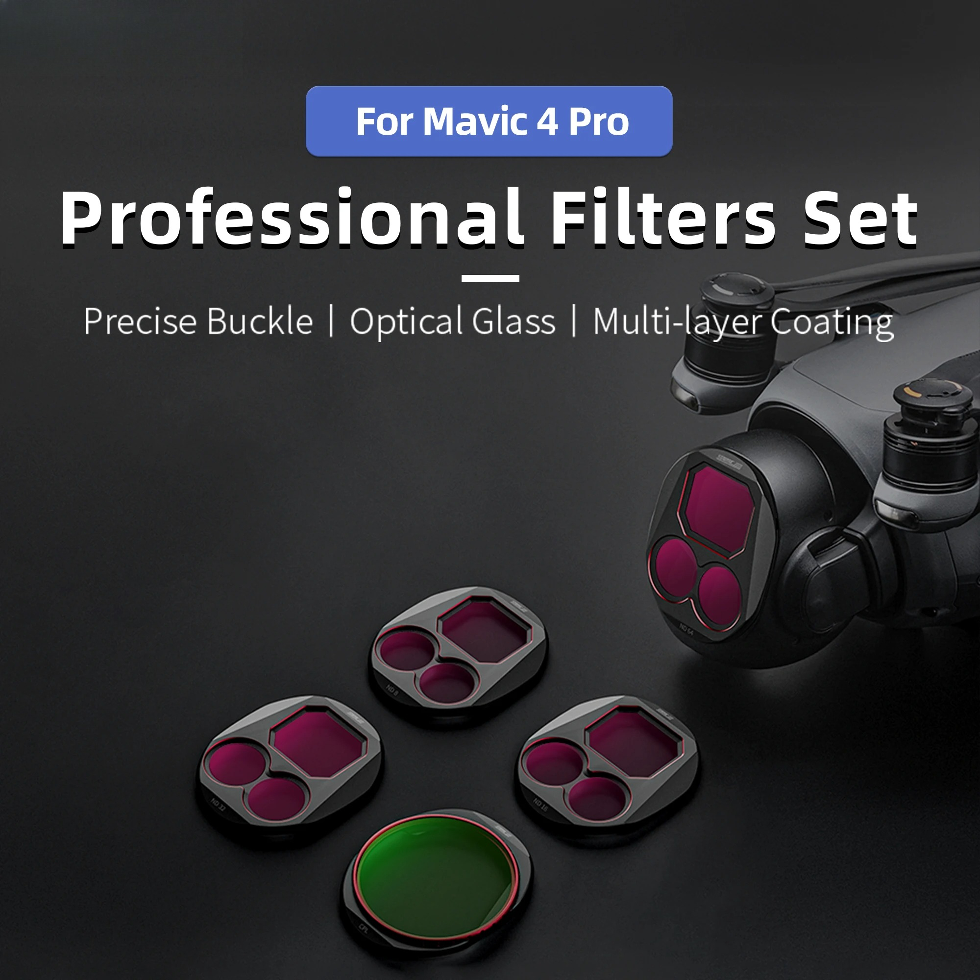 4Pcs Drone Camera ND Filters S - Drone Kit Waterproof avaliação e preço