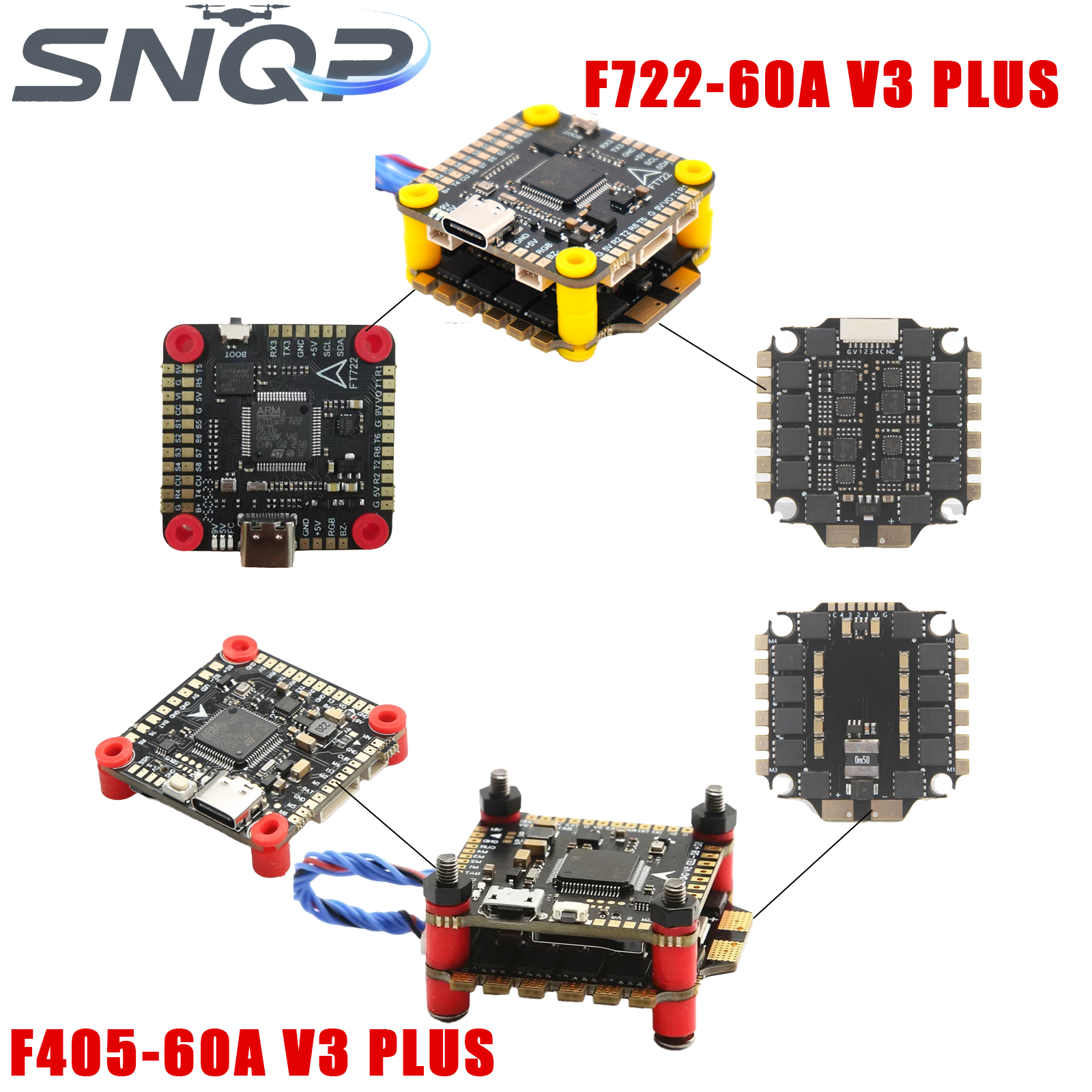 F405/F722 Triple Flight Contro - Drone Kit Racing avaliação e preço