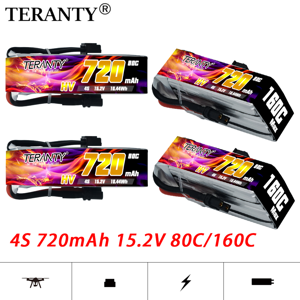 TERANTY 720mAh 4S 15.2V HV Lip - Drone Kit Racing avaliação e preço