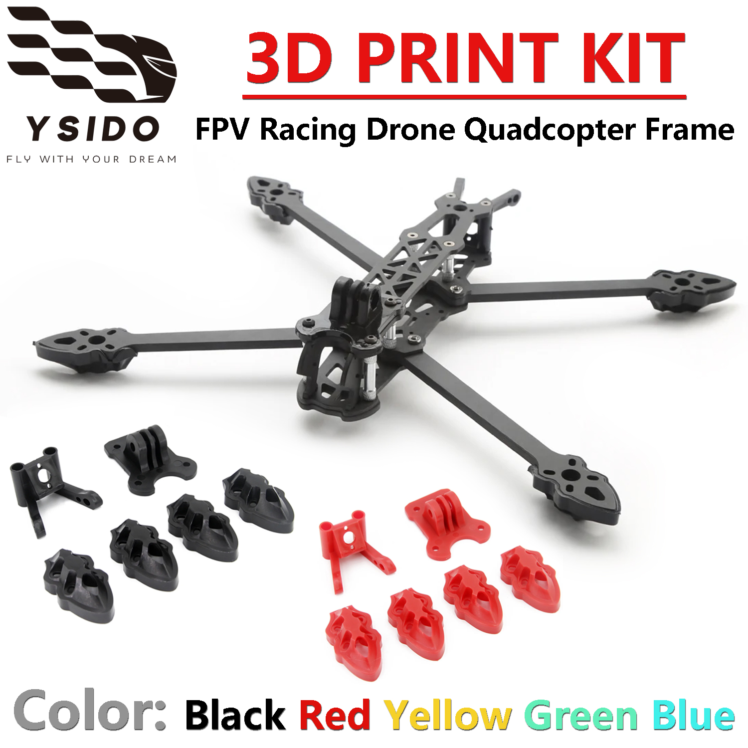 Camera Mounting/Antenna/Motor  - Drone Kit Octocopter avaliação e preço