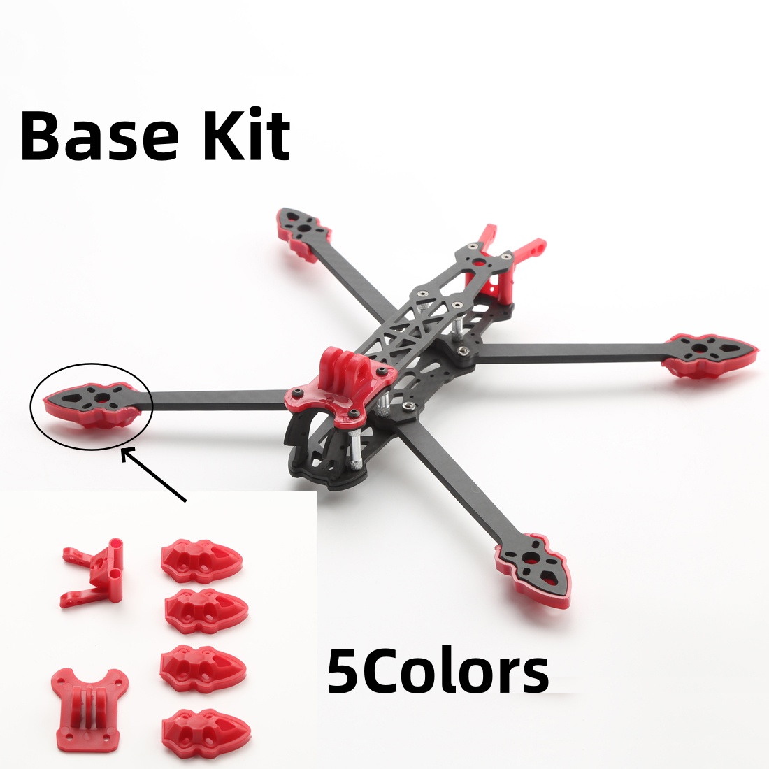 Camera Mounting/Antenna/Motor  - Drone Kit Octocopter avaliação e preço