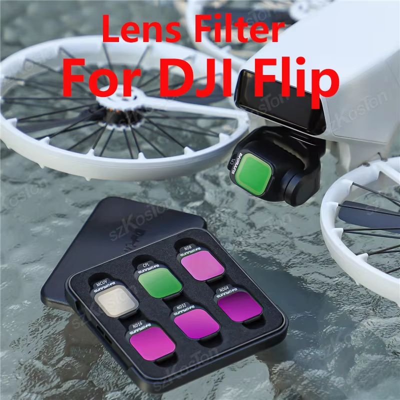 For DJI Flip Lens Filter Kit C - Drone Kit Build Yourself avaliação e preço