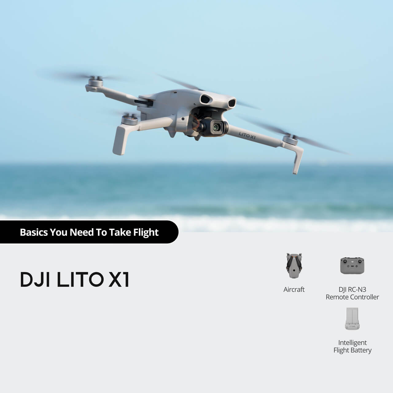 Lito X1 Smooth Flight Kit RC-N - Drone Kit Build Yourself avaliação e preço