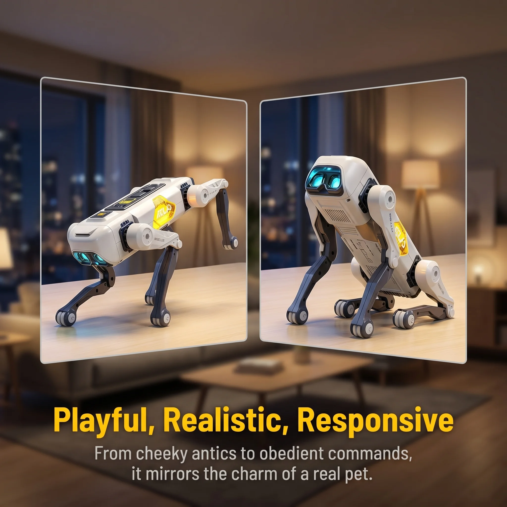 AI Smart Robot Dog, Voice & AP - Drone Kit With Camera avaliação e preço