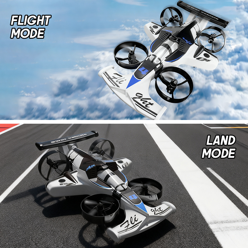 2in1 Mini Drone Air-Ground Fly - Drone Kit Professional avaliação e preço