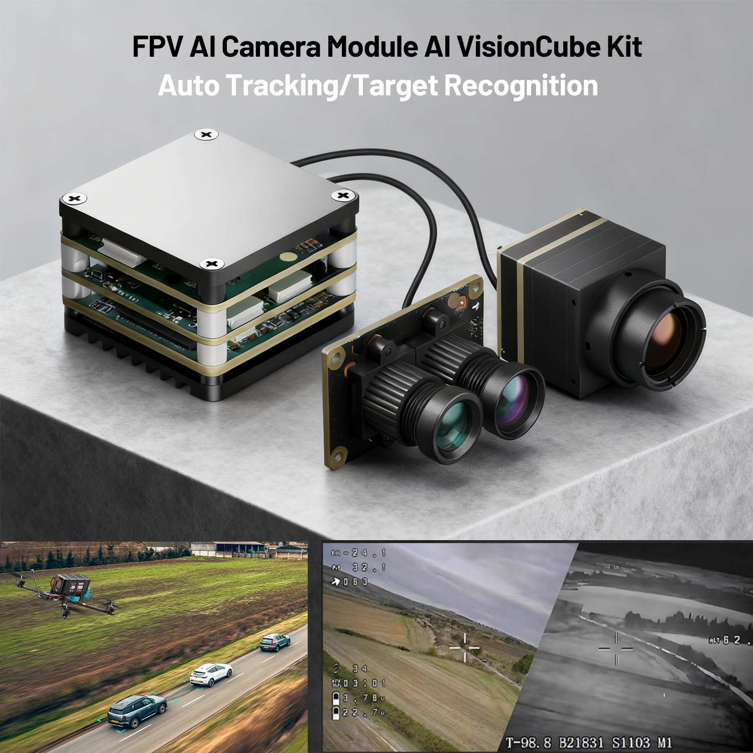 FPV AI Camera Module AI Vision - Drone Kit Fpv avaliação e preço