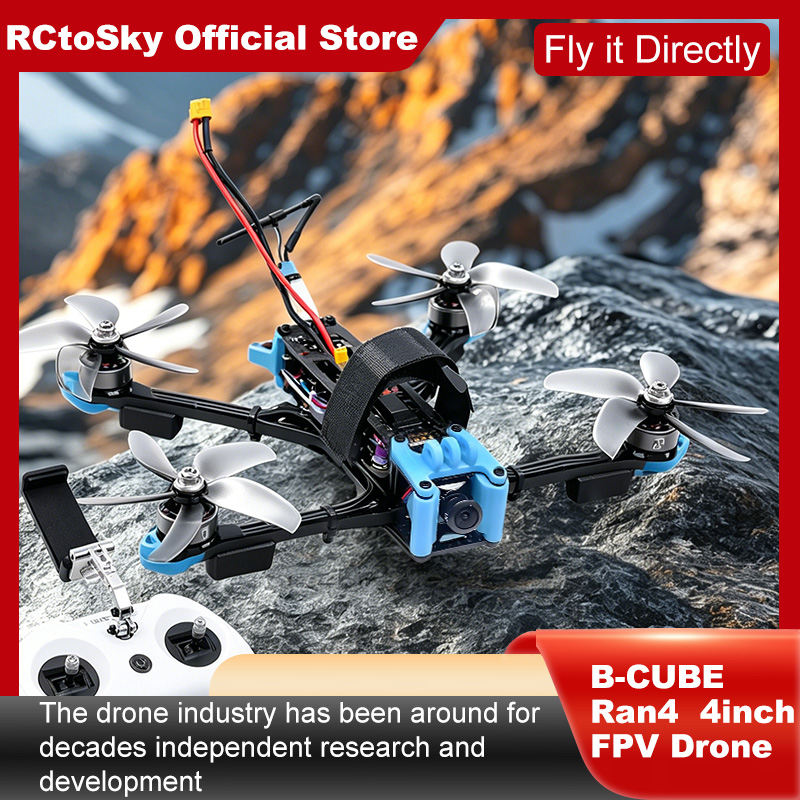 B-CUBE Ran4 4inch FPV Drone Fr - Drone Kit Octocopter avaliação e preço