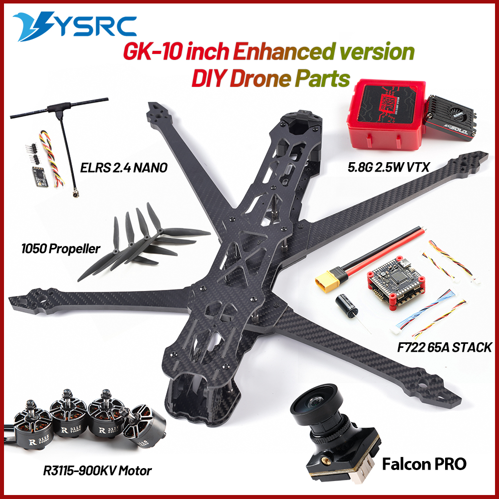 GK-V3 10 inch 435mm Wheelbase  - Drone Kit Fpv avaliação e preço